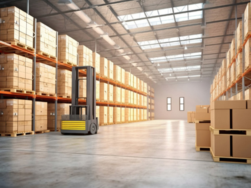 คลังสินค้าและห้องปฏิบัติการ